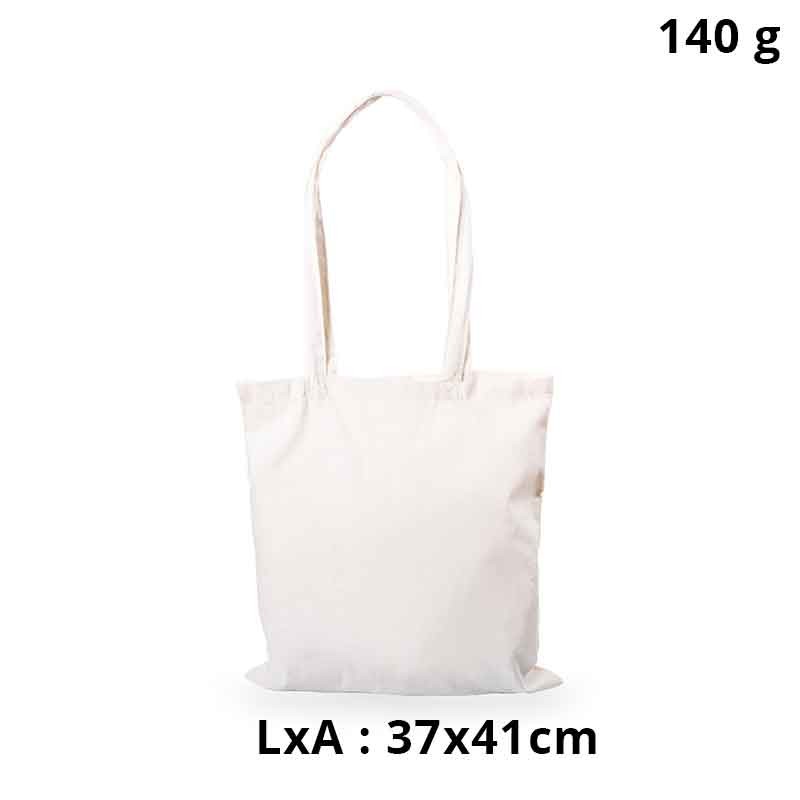 Cotton Bag 140g / m2 with 70cm handles