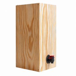 Caja de madera para Bag-in-Box