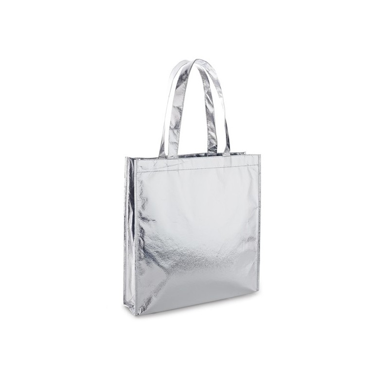 Bags Non Woven Fabric 95g / m2 Lamination Shine Handles 50cm