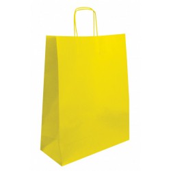 Twisted Wing Paper Bag yellow