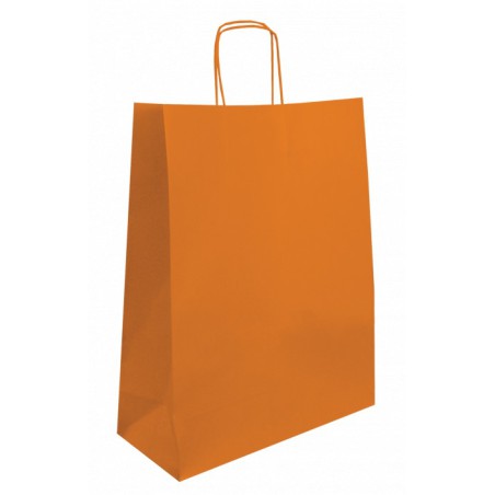 Twisted Wing Paper Bag orange