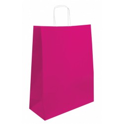 Twisted Wing Paper Bag pink 