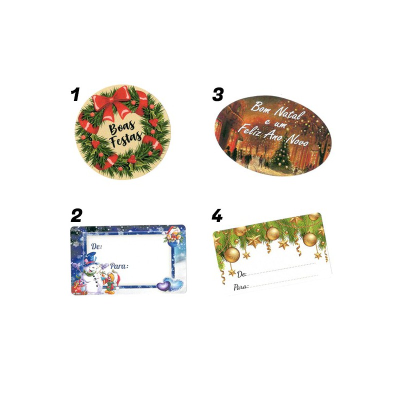 Etiqueta "Boas festas"